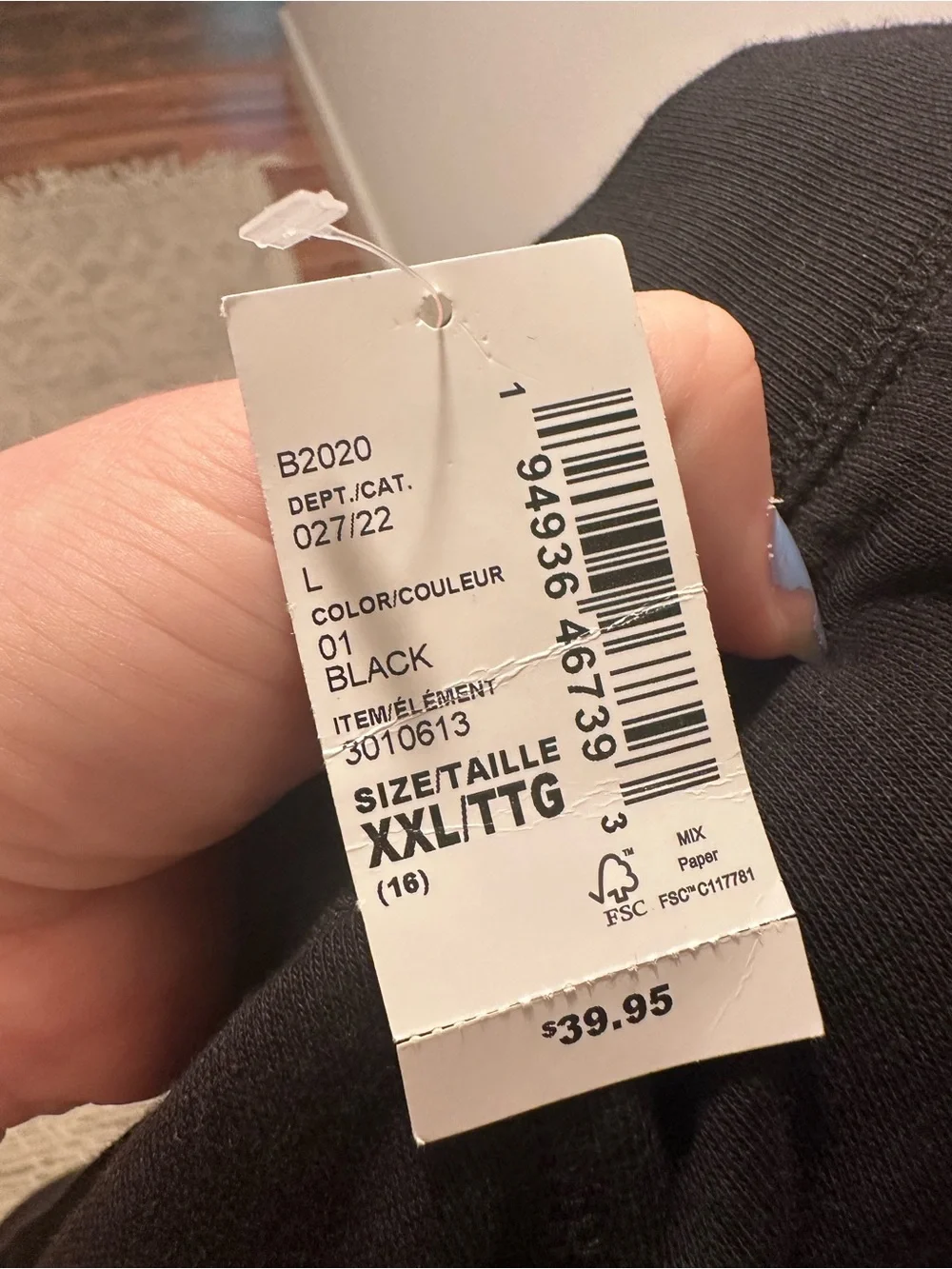 The Children's Place Black Jogger Pants